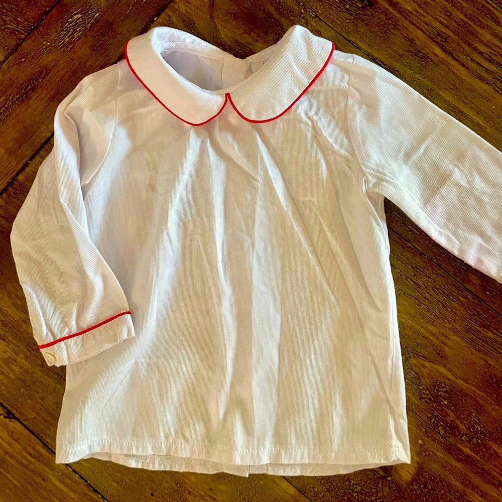 Cecil and Lou Peter Pan Collar Top